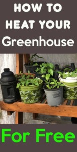 how to heat greenhouse