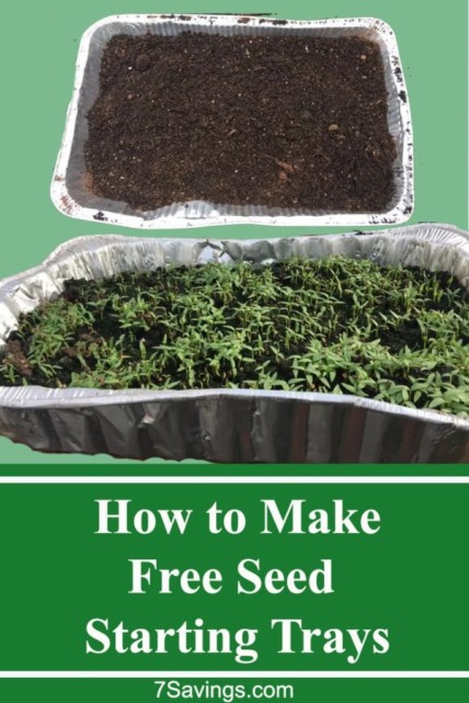 How to make free seed starting trays