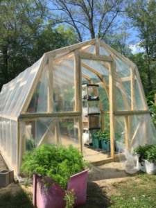 how to build a greenhouse for under $500