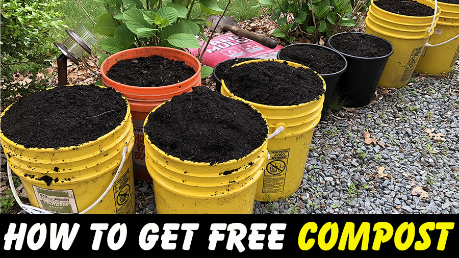 how to get free compost