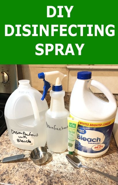 DIY DISINFECTING SPRAY