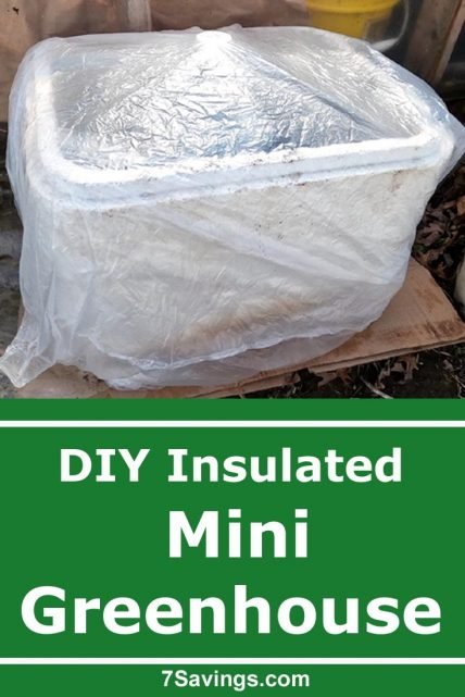 DIY insulated Mini Greenhouse